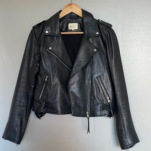 SÉZANE ブラック ライダースジャケット 36 Sezane Zig Jacket Size 36 | eBay